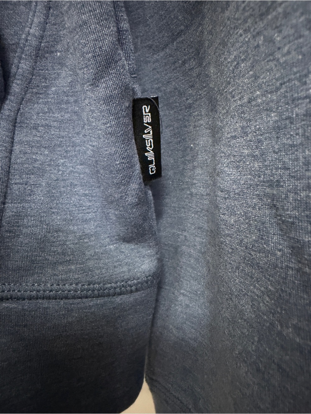 Quiksilver Gridliner Hoodie - Vintage Indigo / blue - size L NWT - Picture 2 of 10